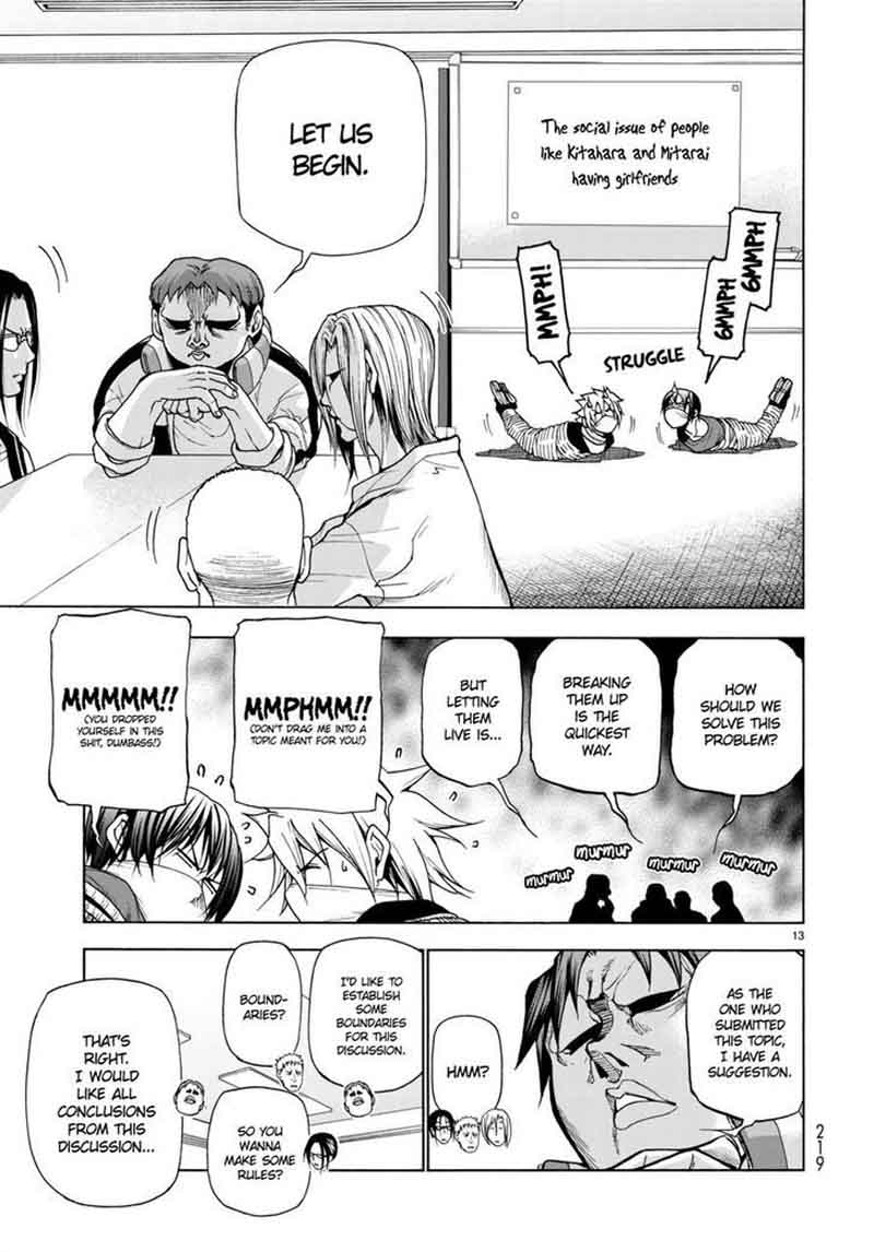 Grand Blue Dreaming Manga Chapter 37 page 13 - Serious