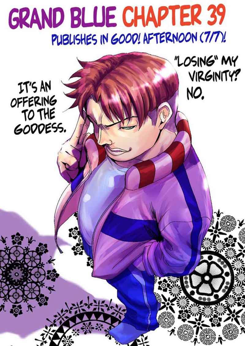 Grand Blue Dreaming Manga Chapter 37 page 22 - Serious