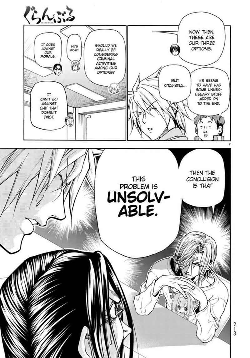 Grand Blue Dreaming Manga Chapter 37 page 7 - Serious