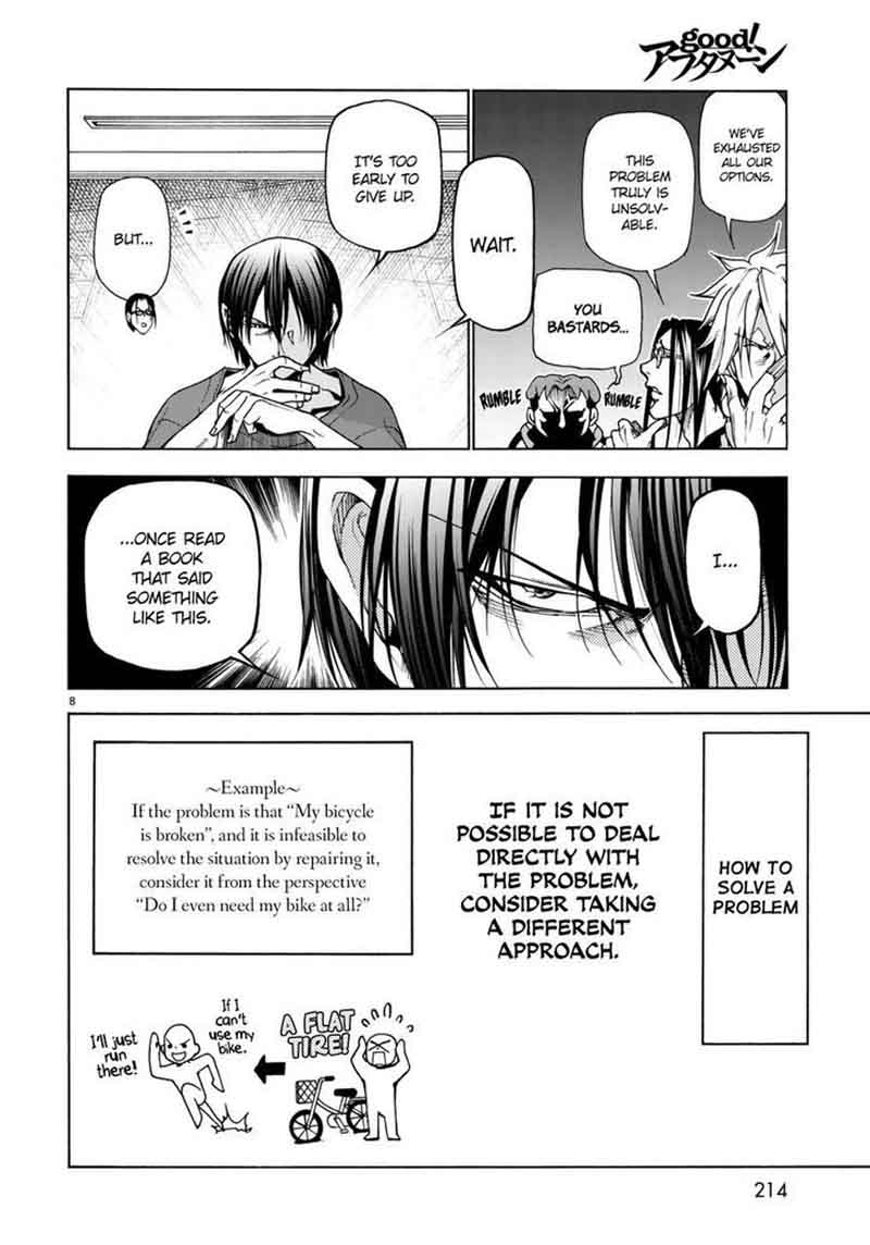 Grand Blue Dreaming Manga Chapter 37 page 8 - Serious