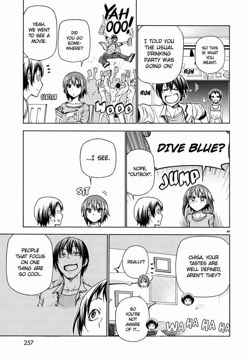 Grand Blue Dreaming Manga Chapter 38 page 44 - Movie Date