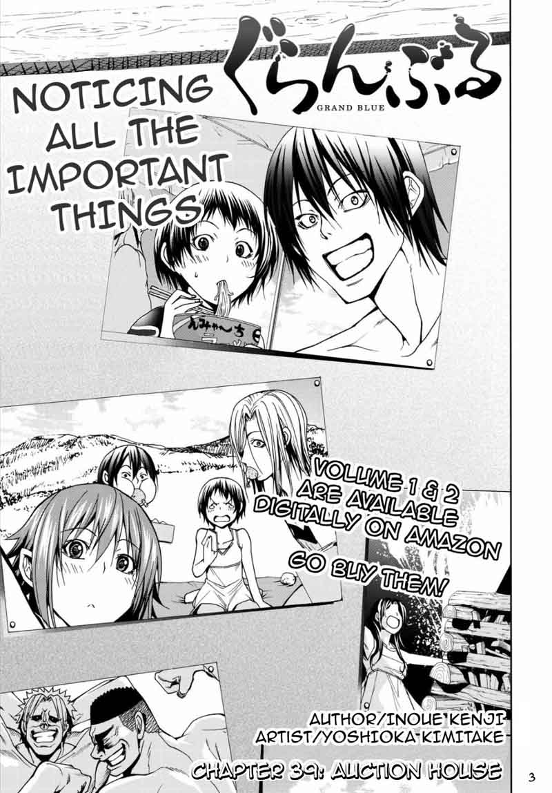 Grand Blue Dreaming Manga Chapter 39 page 3 - Auction House