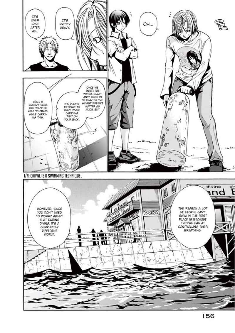 Grand Blue Dreaming Manga Chapter 4 page 12 - Underwater
