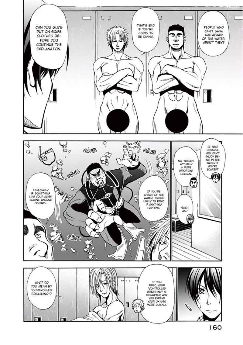 Grand Blue Dreaming Manga Chapter 4 page 15 - Underwater