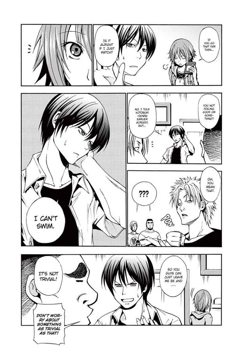 Grand Blue Dreaming Manga Chapter 4 page 9 - Underwater