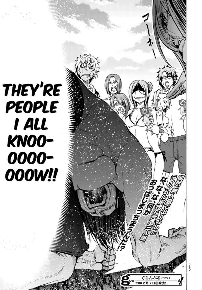 Grand Blue Dreaming Manga Chapter 41 page 111 - Let's Go to the Uninhabited Island!