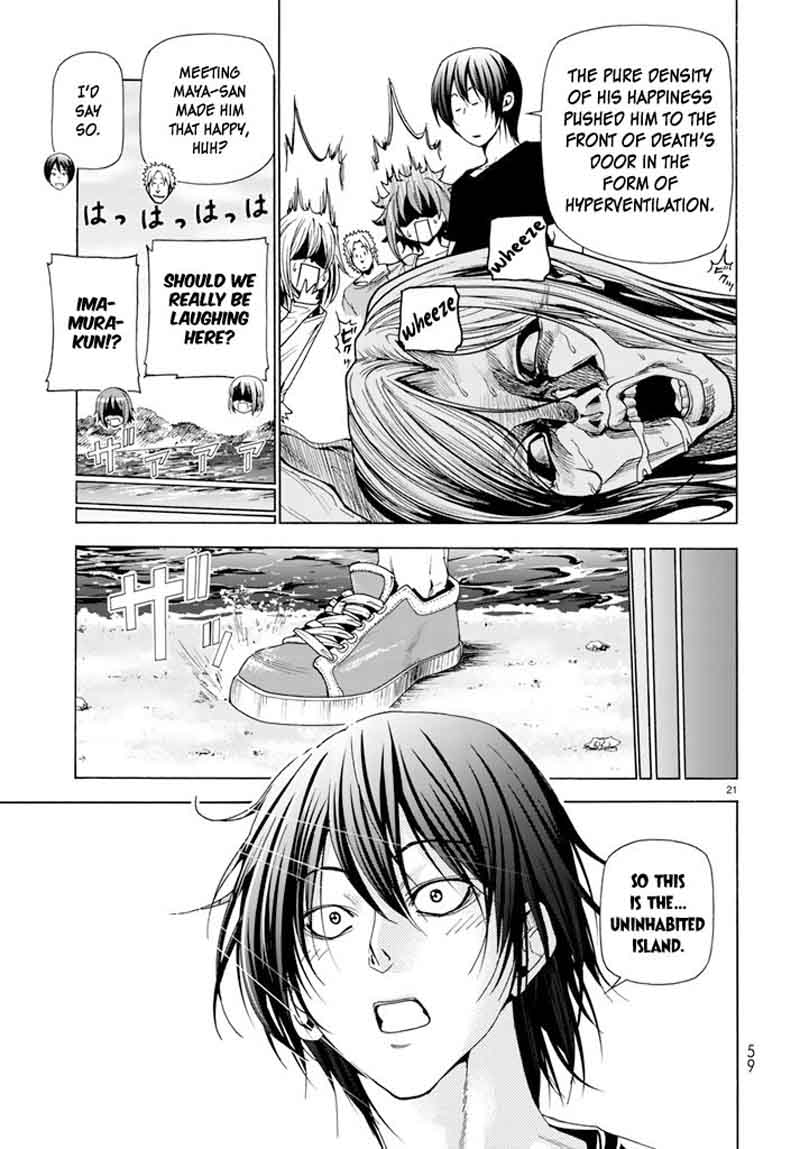 Grand Blue Dreaming Manga Chapter 41 page 22 - Let's Go to the Uninhabited Island!