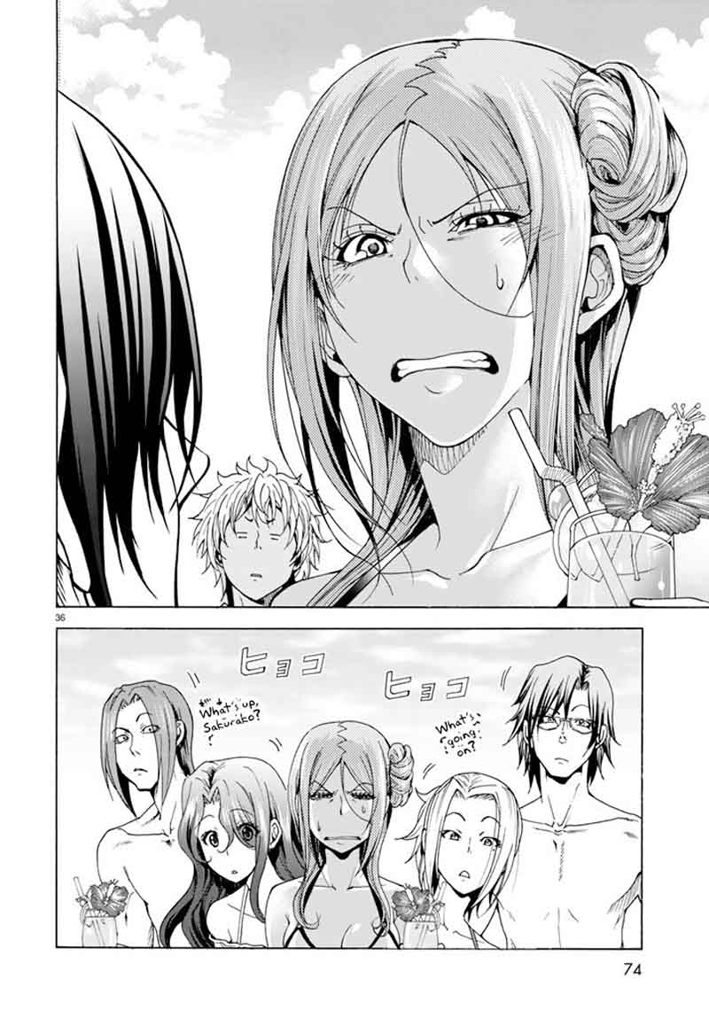 Grand Blue Dreaming Manga Chapter 41 page 37 - Let's Go to the Uninhabited Island!