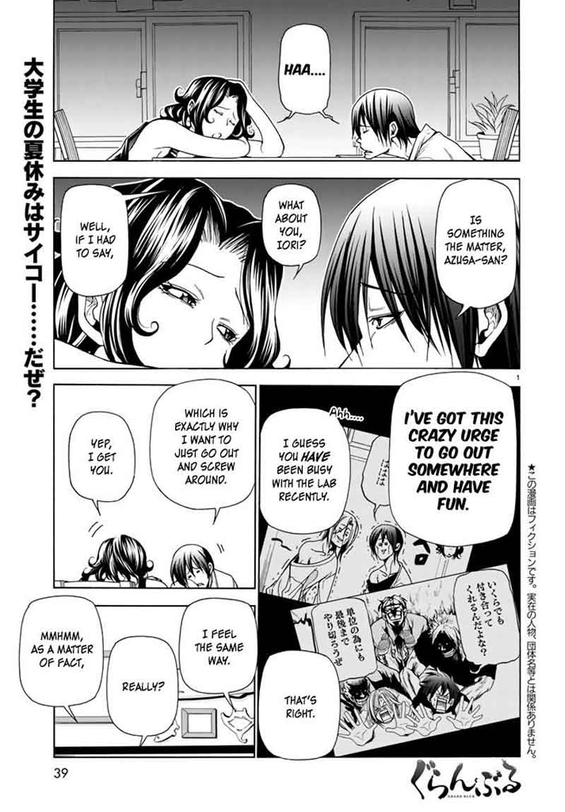 Grand Blue Dreaming Manga Chapter 41 page 39 - Let's Go to the Uninhabited Island!