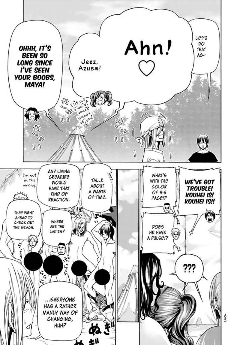 Grand Blue Dreaming Manga Chapter 41 page 65 - Let's Go to the Uninhabited Island!