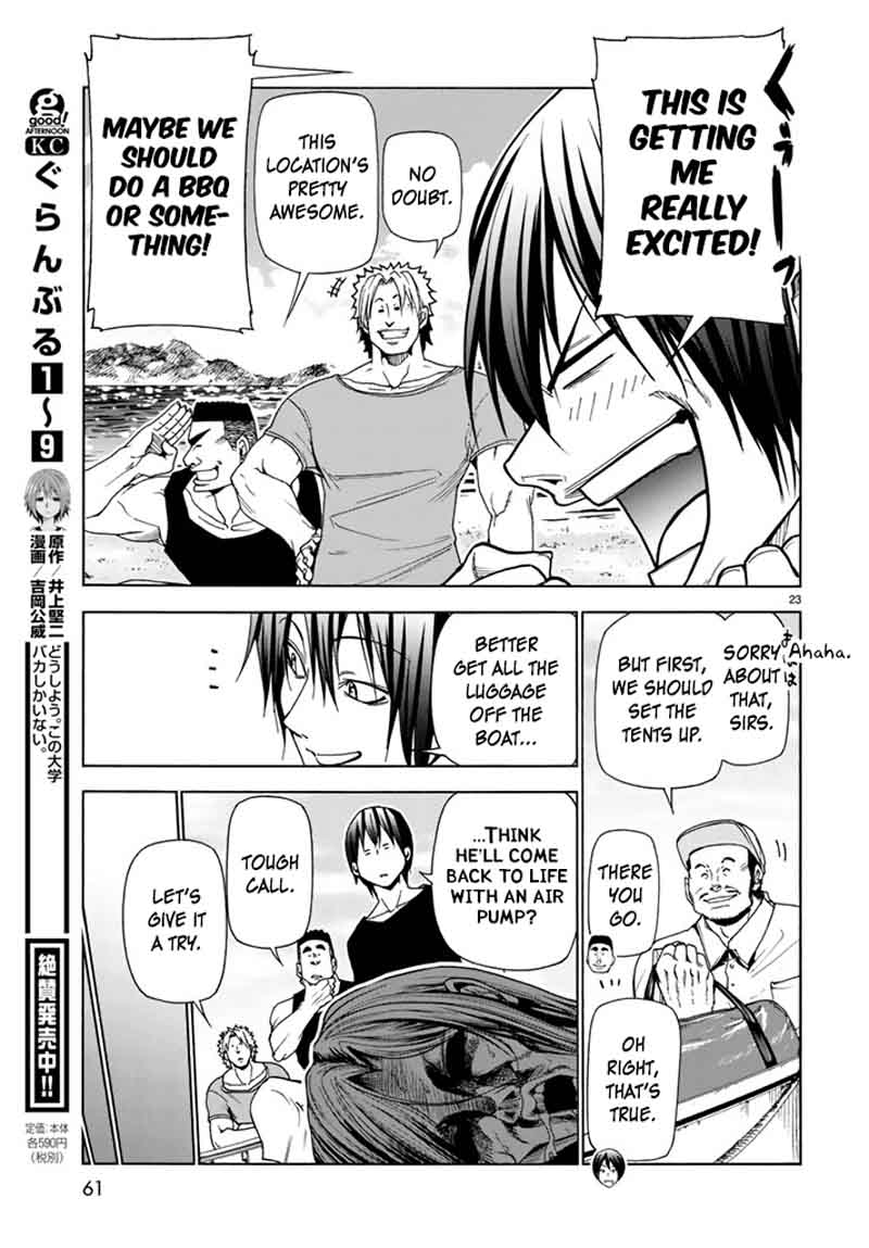 Grand Blue Dreaming Manga Chapter 41 page 98 - Let's Go to the Uninhabited Island!