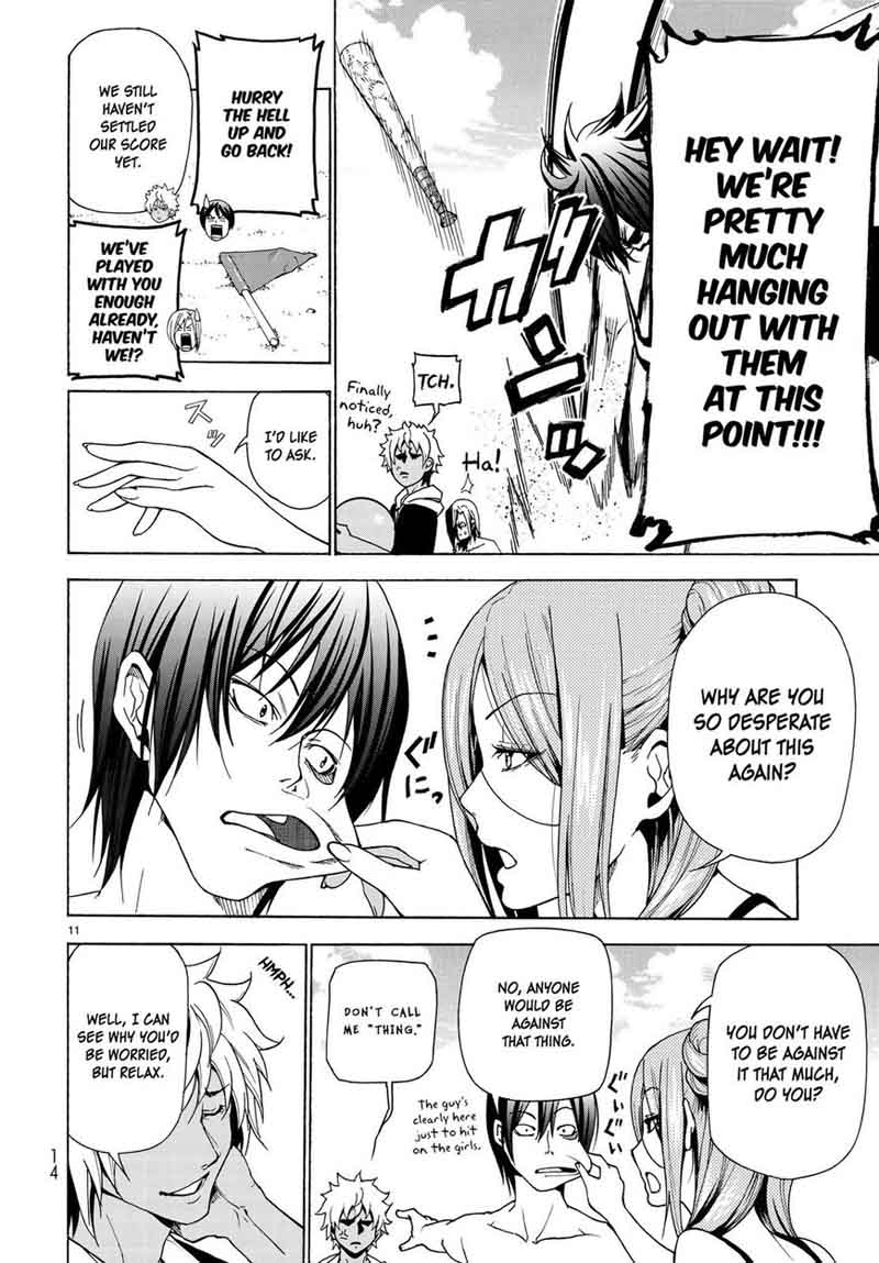 Grand Blue Dreaming Manga Chapter 42 page 13 - Let's Have A Blast on the Uninhabited Island!