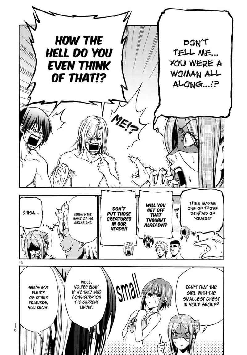 Grand Blue Dreaming Manga Chapter 42 page 15 - Let's Have A Blast on the Uninhabited Island!