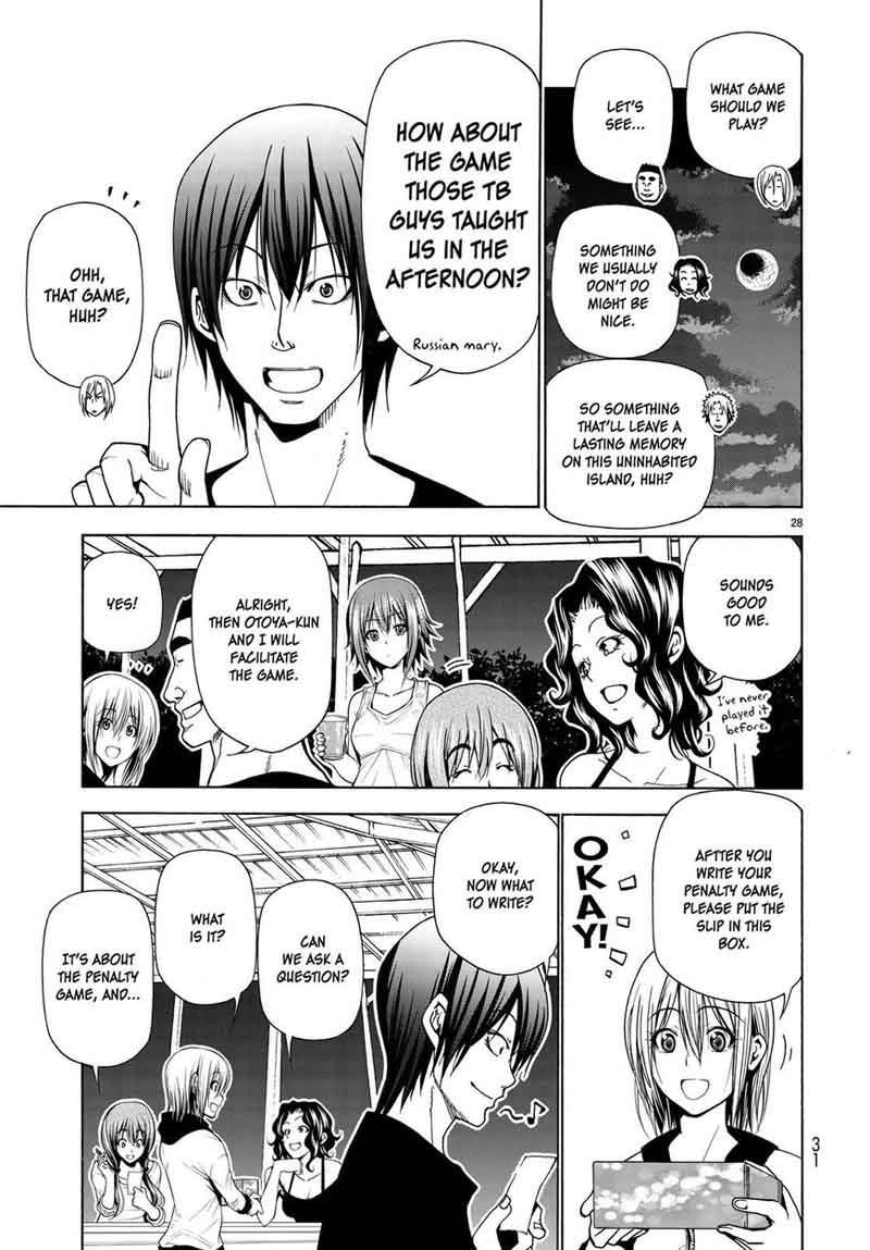 Grand Blue Dreaming Manga Chapter 42 page 30 - Let's Have A Blast on the Uninhabited Island!