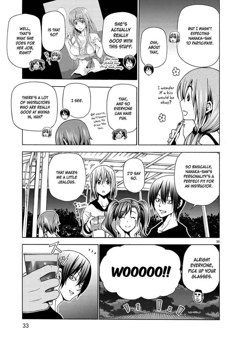 Grand Blue Dreaming Manga Chapter 42 page 32 - Let's Have A Blast on the Uninhabited Island!