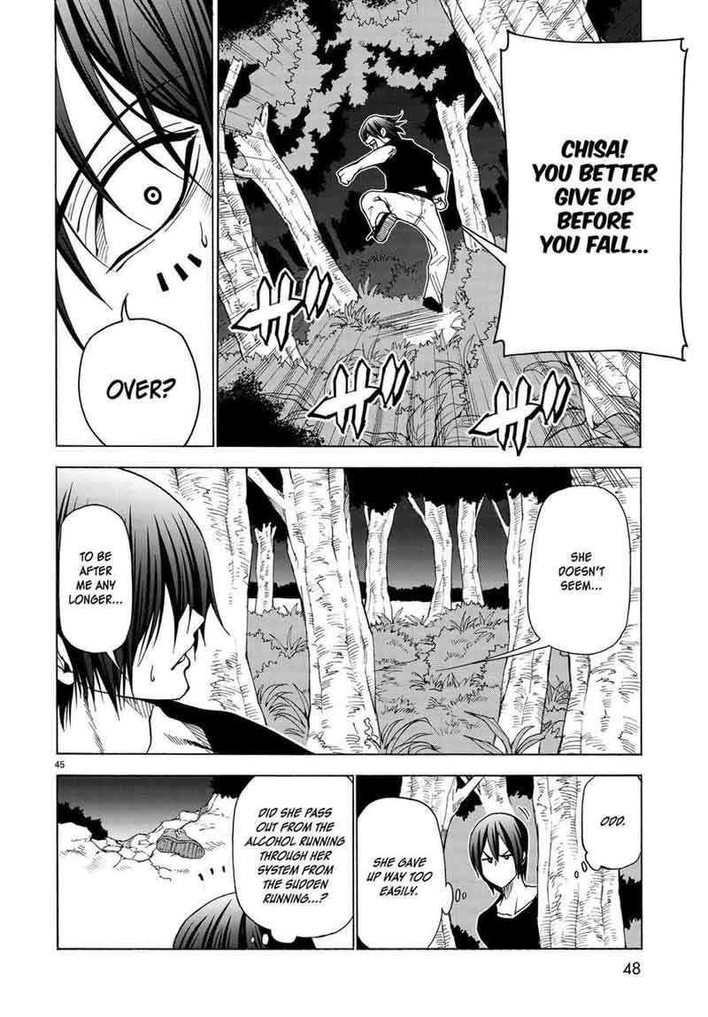 Grand Blue Dreaming Manga Chapter 42 page 47 - Let's Have A Blast on the Uninhabited Island!