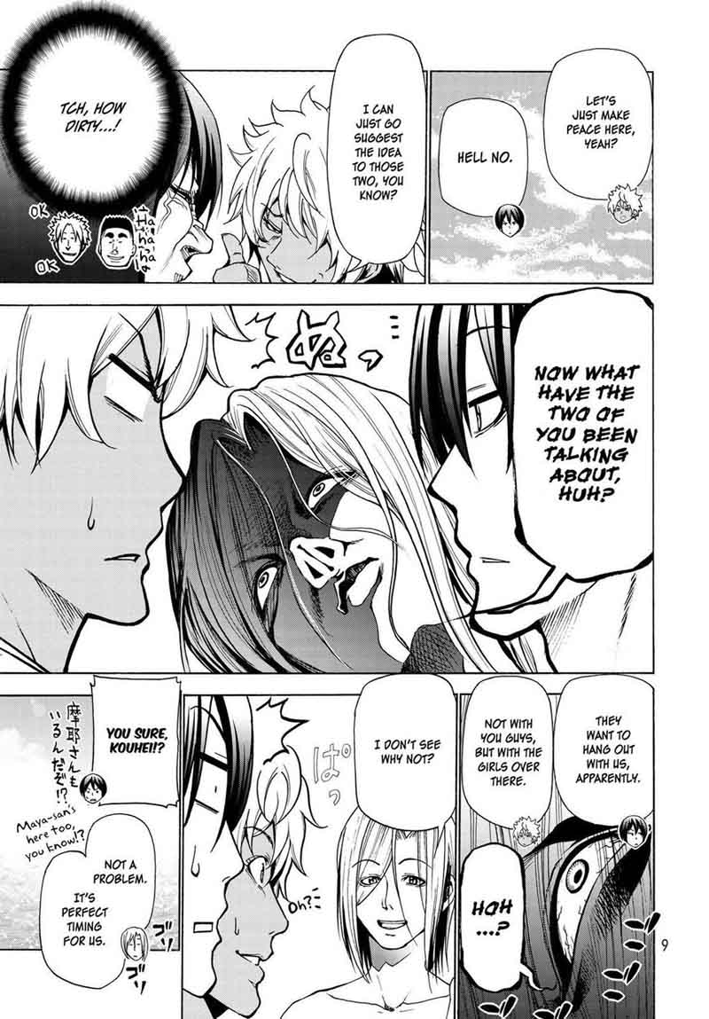 Grand Blue Dreaming Manga Chapter 42 page 8 - Let's Have A Blast on the Uninhabited Island!