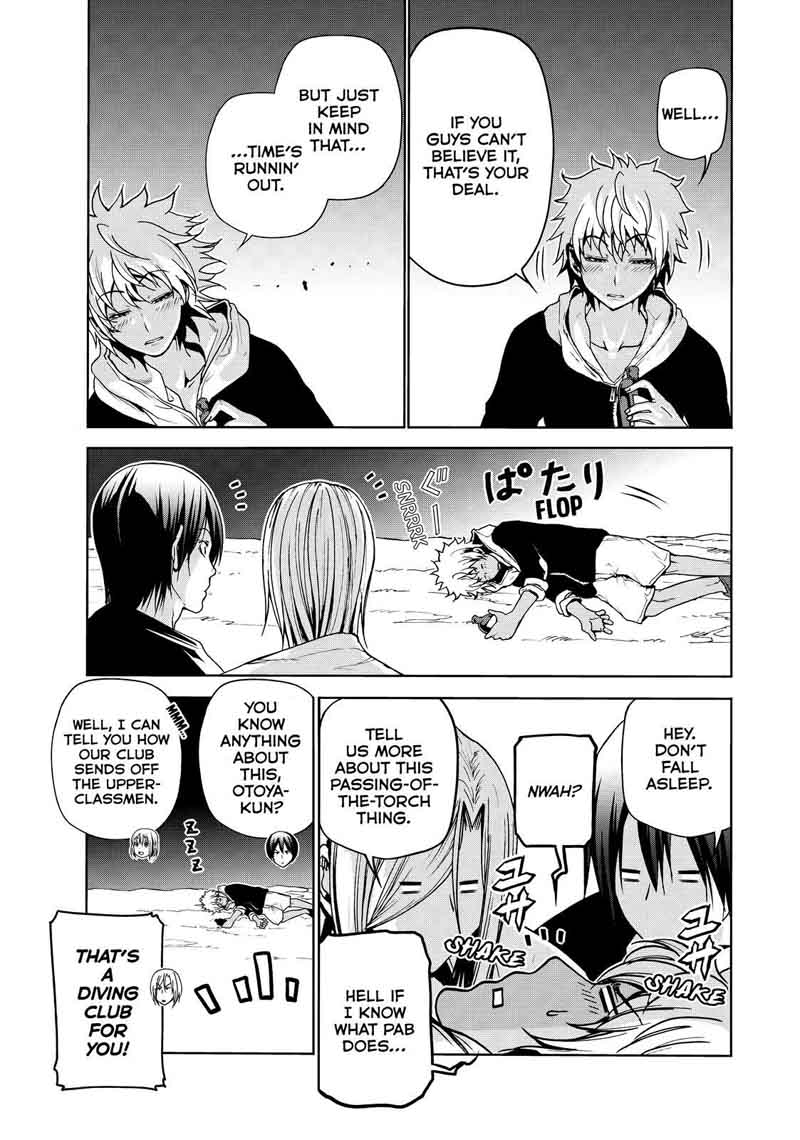 Grand Blue Dreaming Manga Chapter 43 page 23 - Let's Survive on the Uninhabited Island!