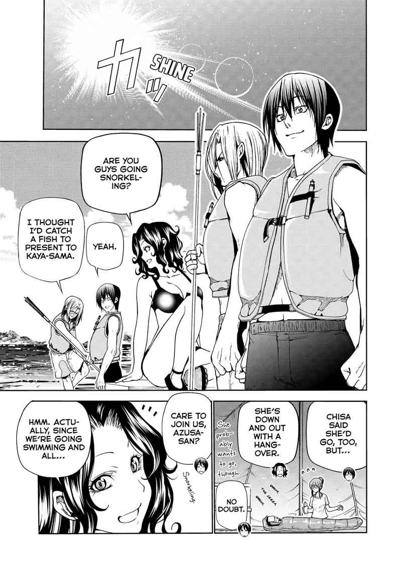 Grand Blue Dreaming Manga Chapter 43 page 25 - Let's Survive on the Uninhabited Island!