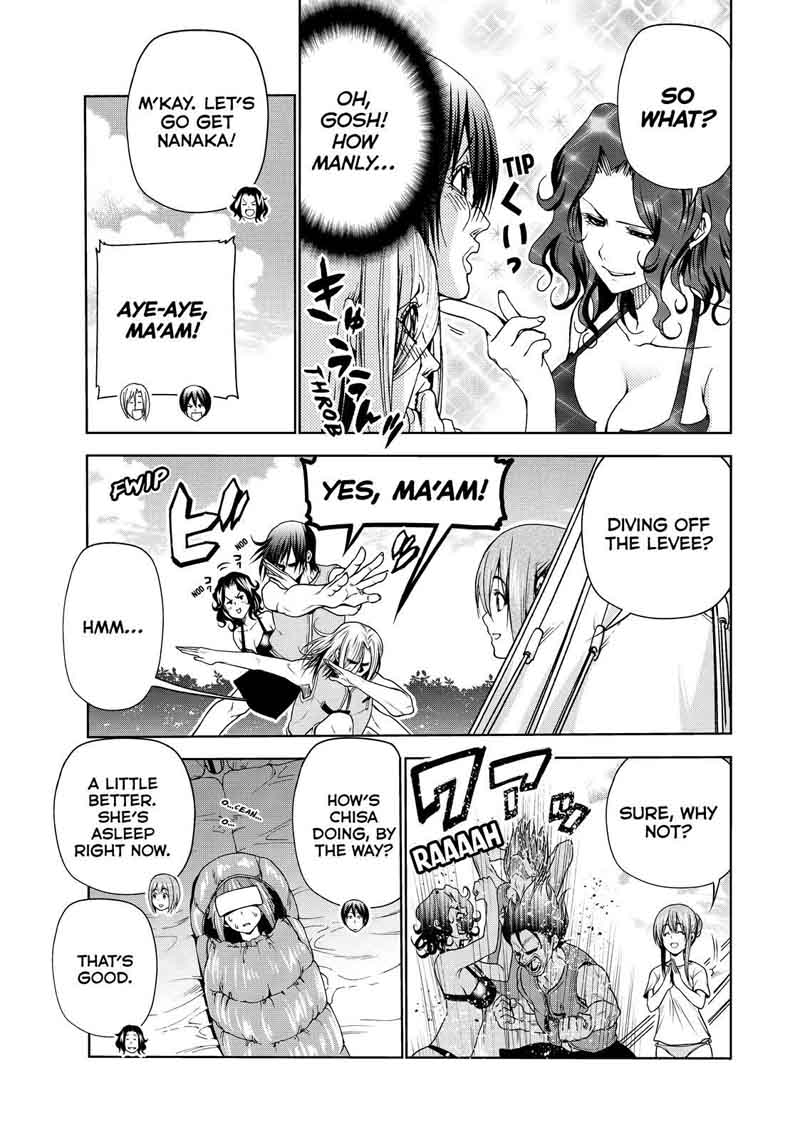 Grand Blue Dreaming Manga Chapter 43 page 27 - Let's Survive on the Uninhabited Island!