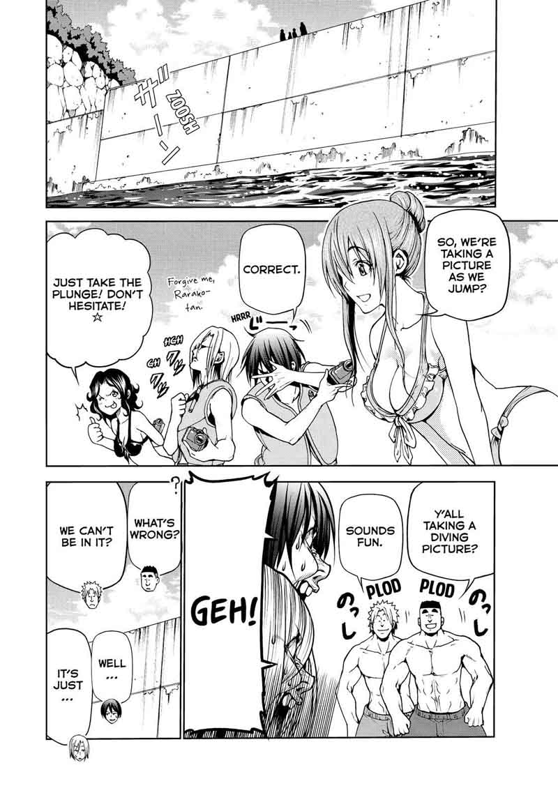Grand Blue Dreaming Manga Chapter 43 page 28 - Let's Survive on the Uninhabited Island!