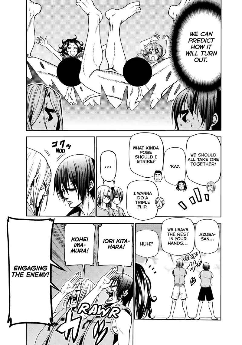 Grand Blue Dreaming Manga Chapter 43 page 29 - Let's Survive on the Uninhabited Island!
