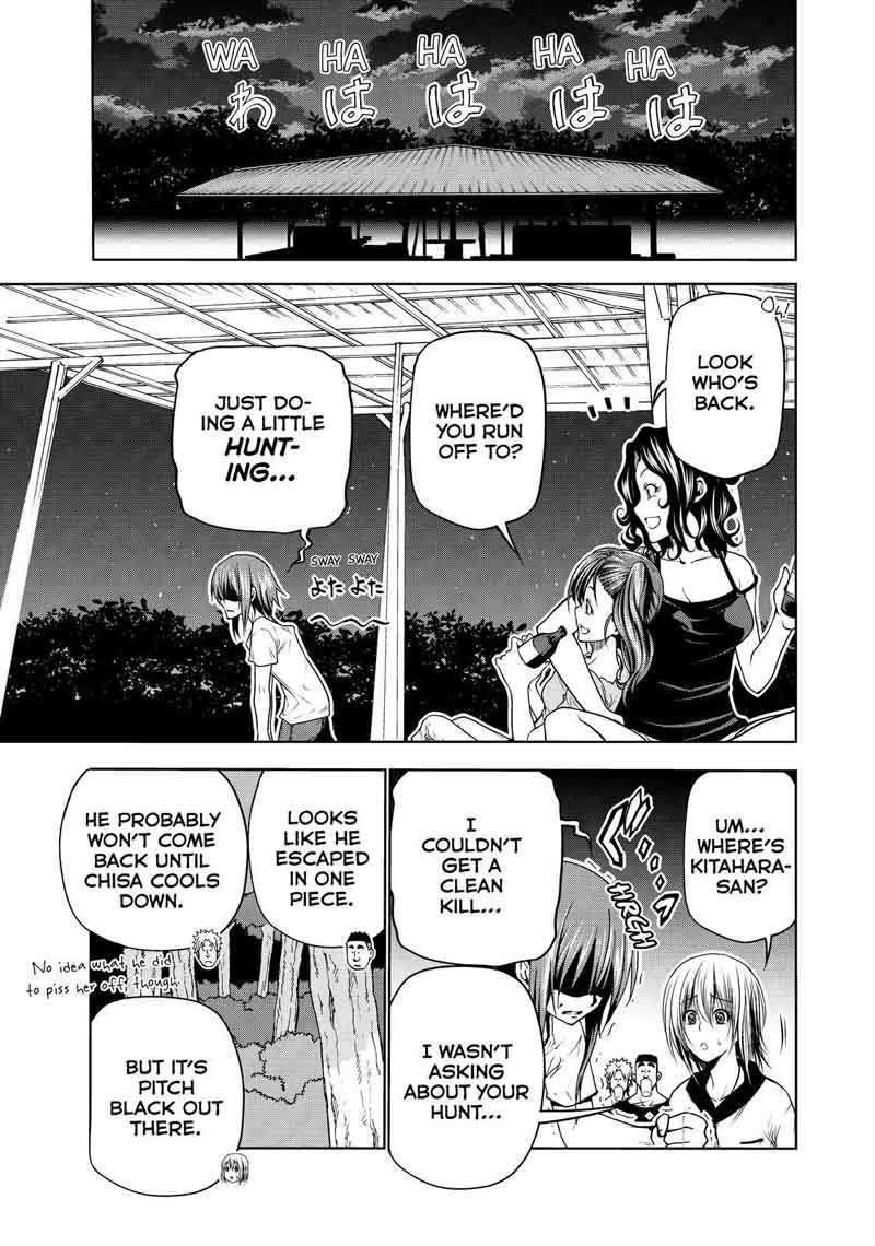 Grand Blue Dreaming Manga Chapter 43 page 3 - Let's Survive on the Uninhabited Island!
