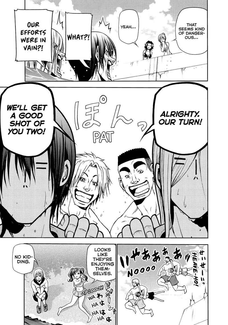 Grand Blue Dreaming Manga Chapter 43 page 31 - Let's Survive on the Uninhabited Island!