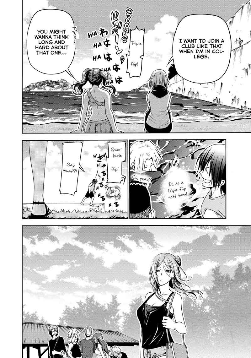 Grand Blue Dreaming Manga Chapter 43 page 32 - Let's Survive on the Uninhabited Island!
