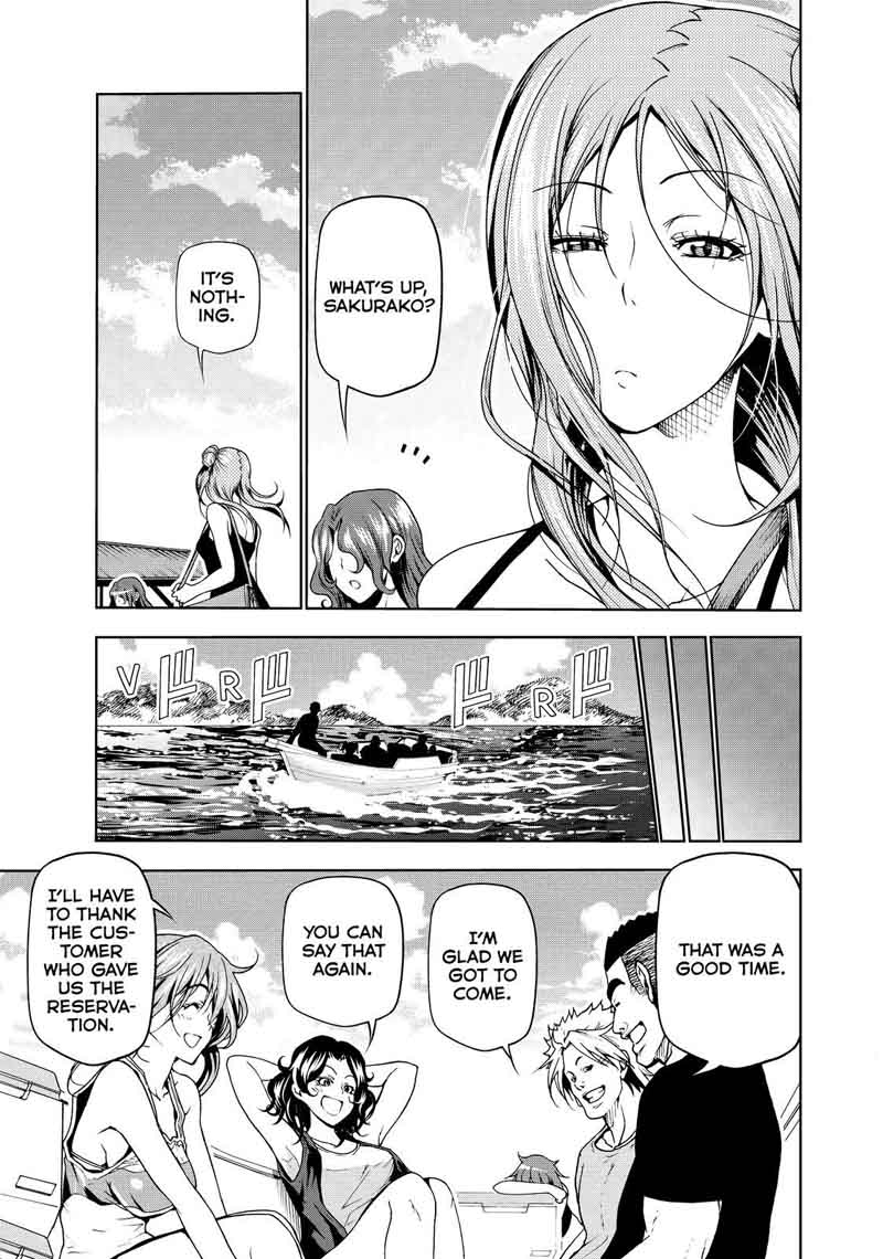 Grand Blue Dreaming Manga Chapter 43 page 33 - Let's Survive on the Uninhabited Island!
