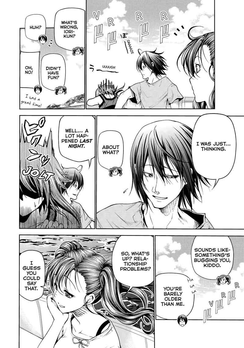 Grand Blue Dreaming Manga Chapter 43 page 34 - Let's Survive on the Uninhabited Island!