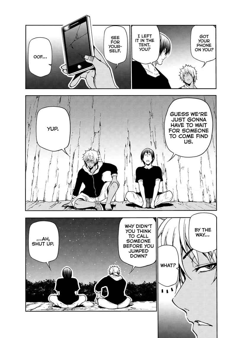 Grand Blue Dreaming Manga Chapter 43 page 5 - Let's Survive on the Uninhabited Island!