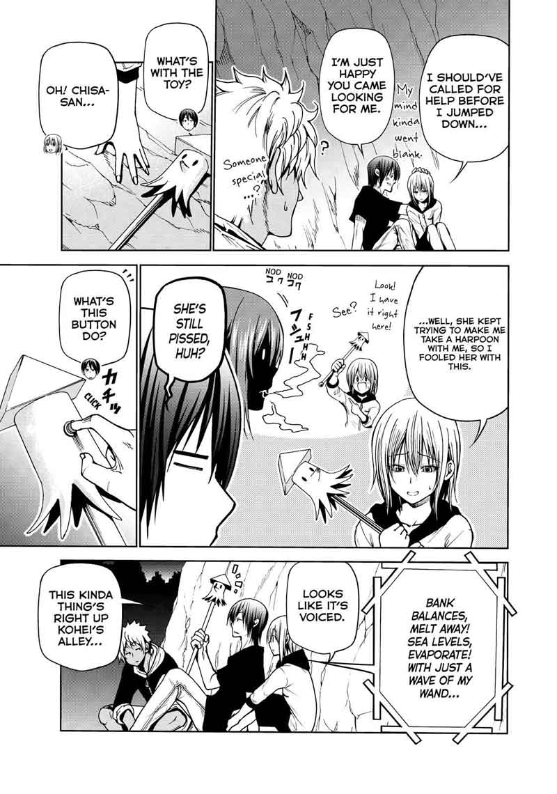 Grand Blue Dreaming Manga Chapter 43 page 9 - Let's Survive on the Uninhabited Island!