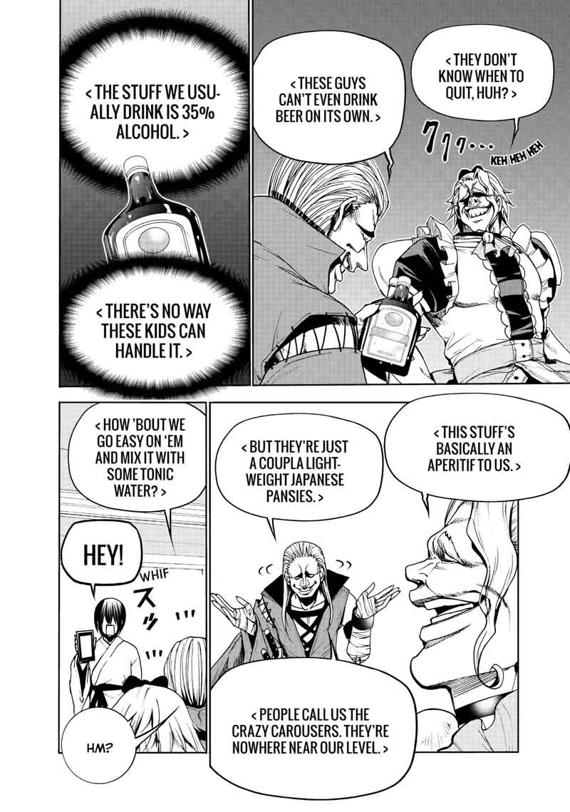 Grand Blue Dreaming Manga Chapter 48 page 36 - Saving Private Passport