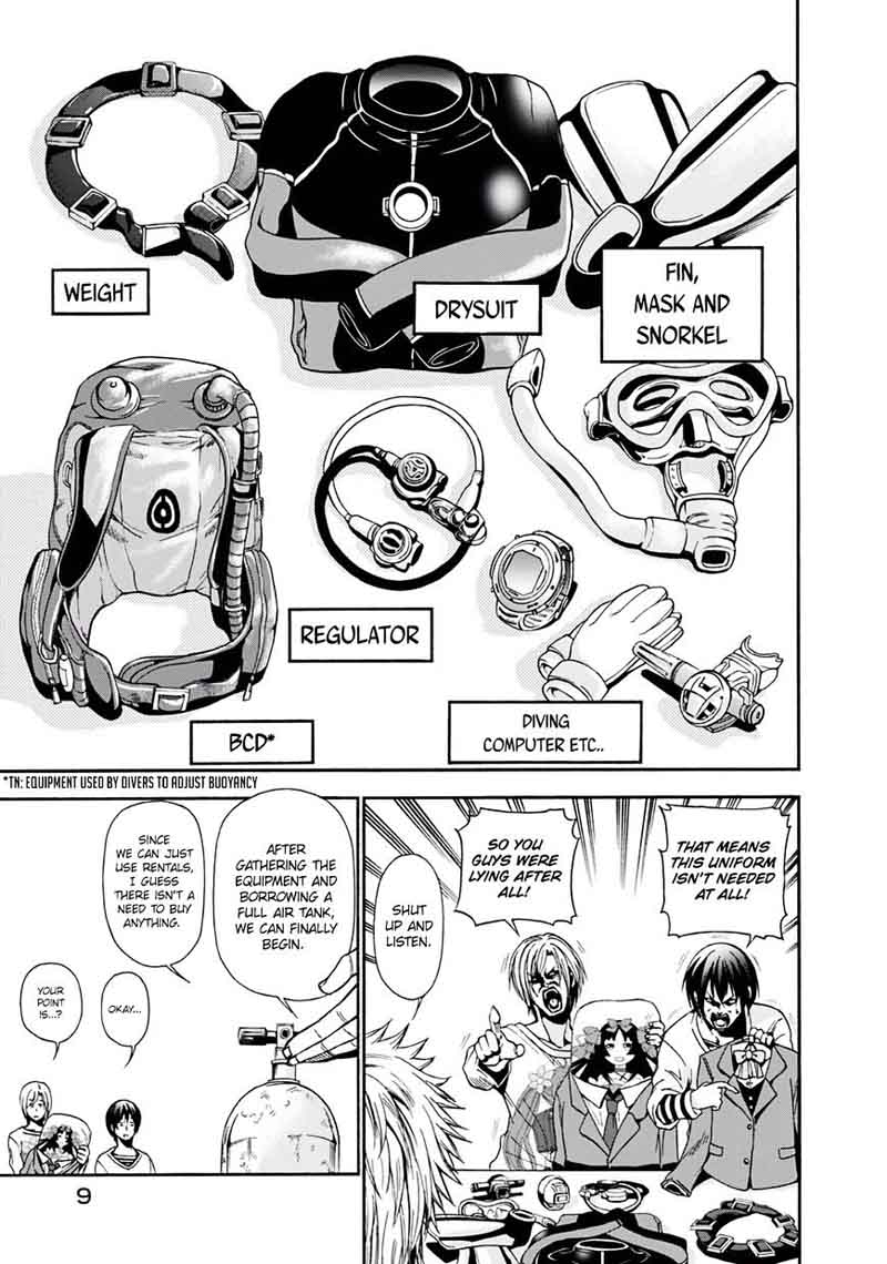 Grand Blue Dreaming Manga Chapter 5 page 8 - New World