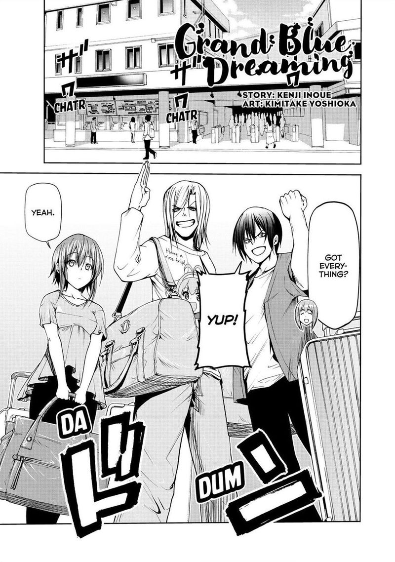 Grand Blue Dreaming Manga Chapter 50 page 2 - Reunion