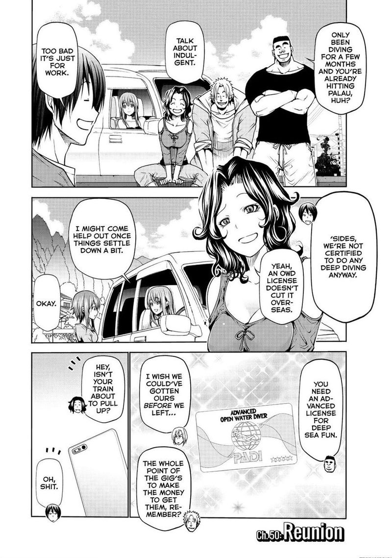 Grand Blue Dreaming Manga Chapter 50 page 3 - Reunion