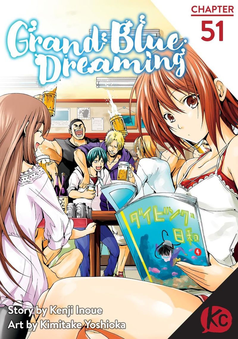 Grand Blue Dreaming Manga Chapter 51 page 1 - The Seas of Palau