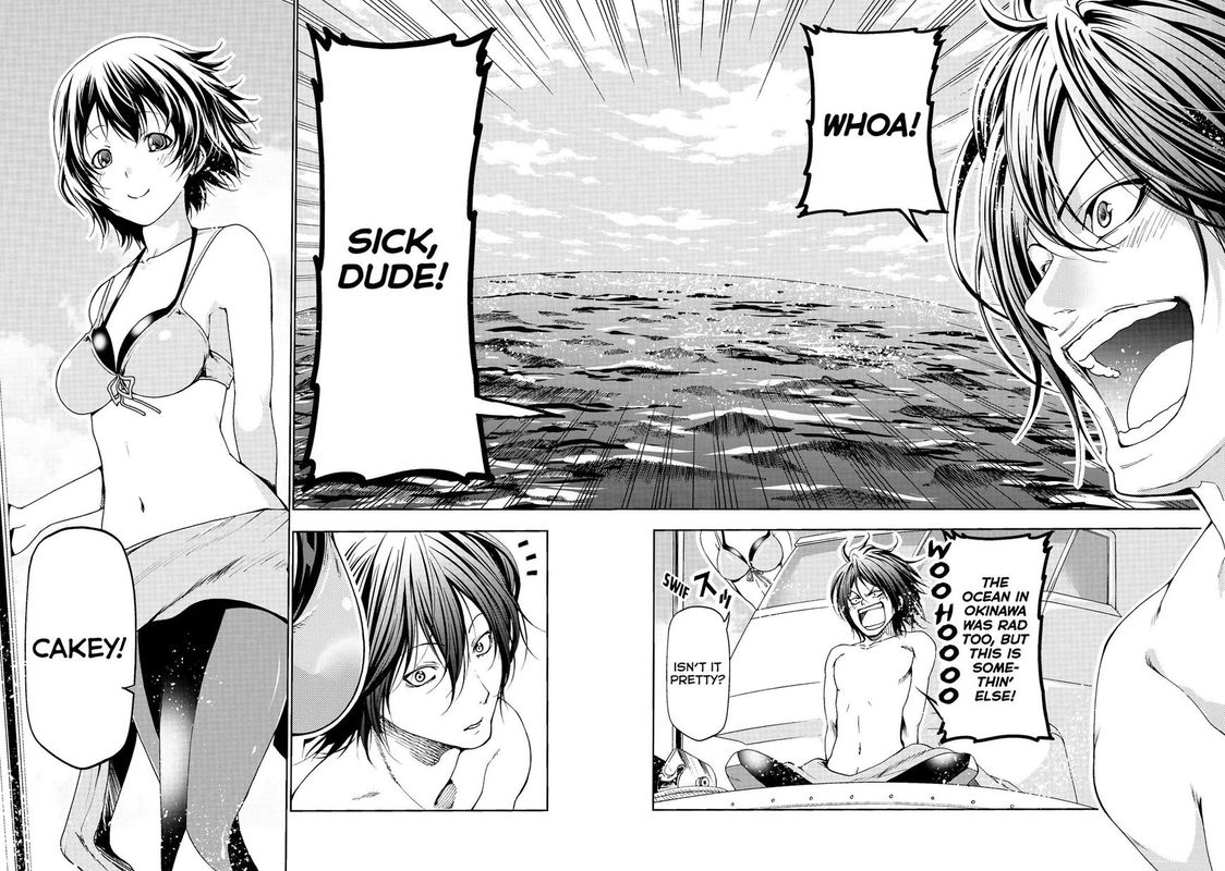 Grand Blue Dreaming Manga Chapter 51 page 21 - The Seas of Palau