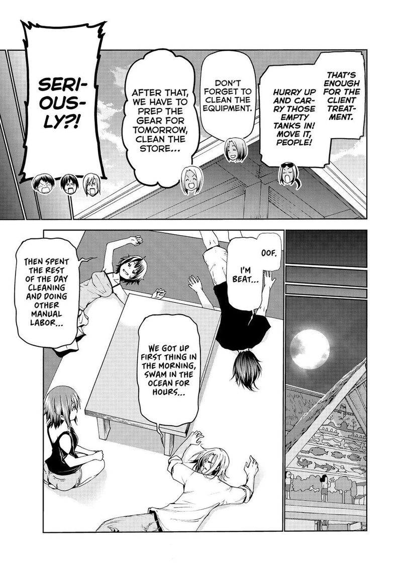 Grand Blue Dreaming Manga Chapter 51 page 34 - The Seas of Palau