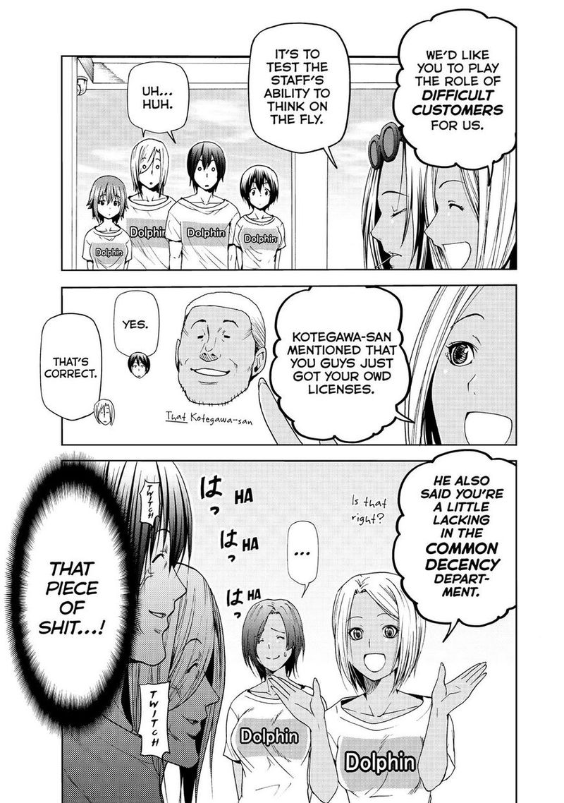 Grand Blue Dreaming Manga Chapter 51 page 6 - The Seas of Palau