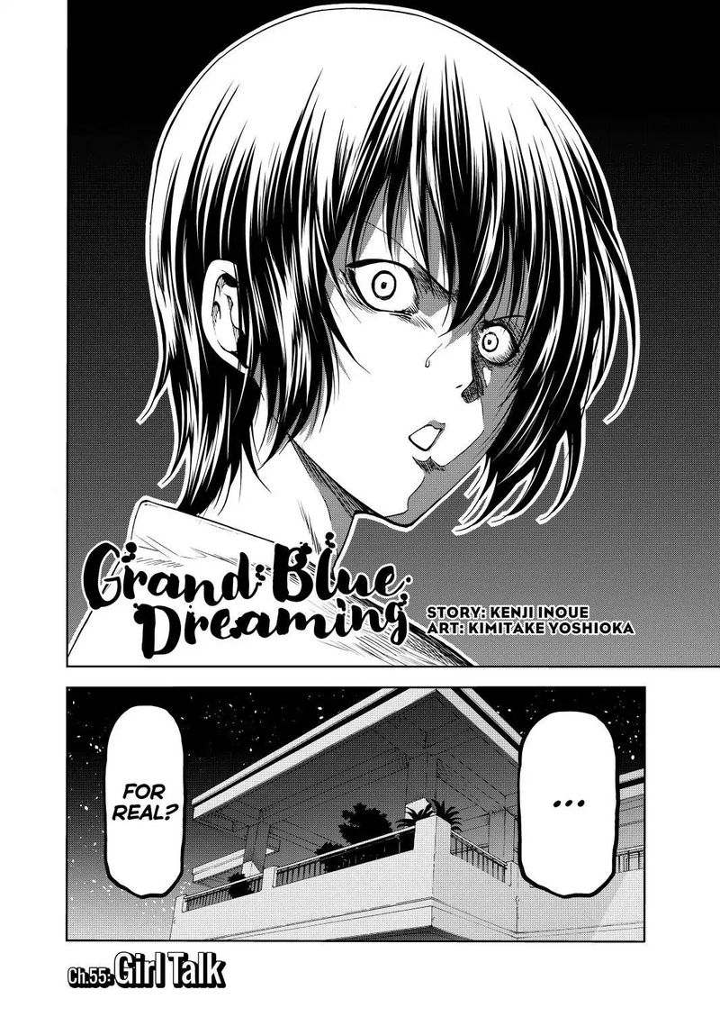 Grand Blue Dreaming Manga Chapter 55 page 4 - Girl Talk