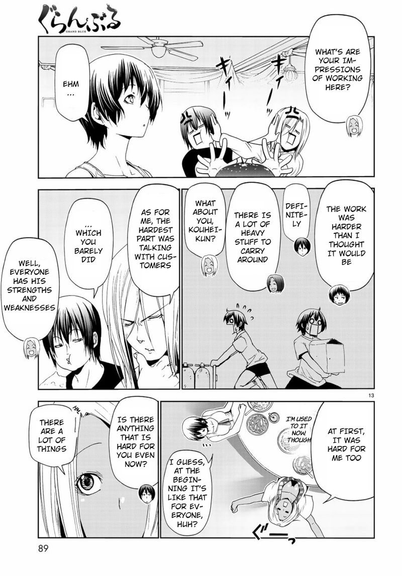 Grand Blue Dreaming Manga Chapter 56 page 12 - Fun Dive