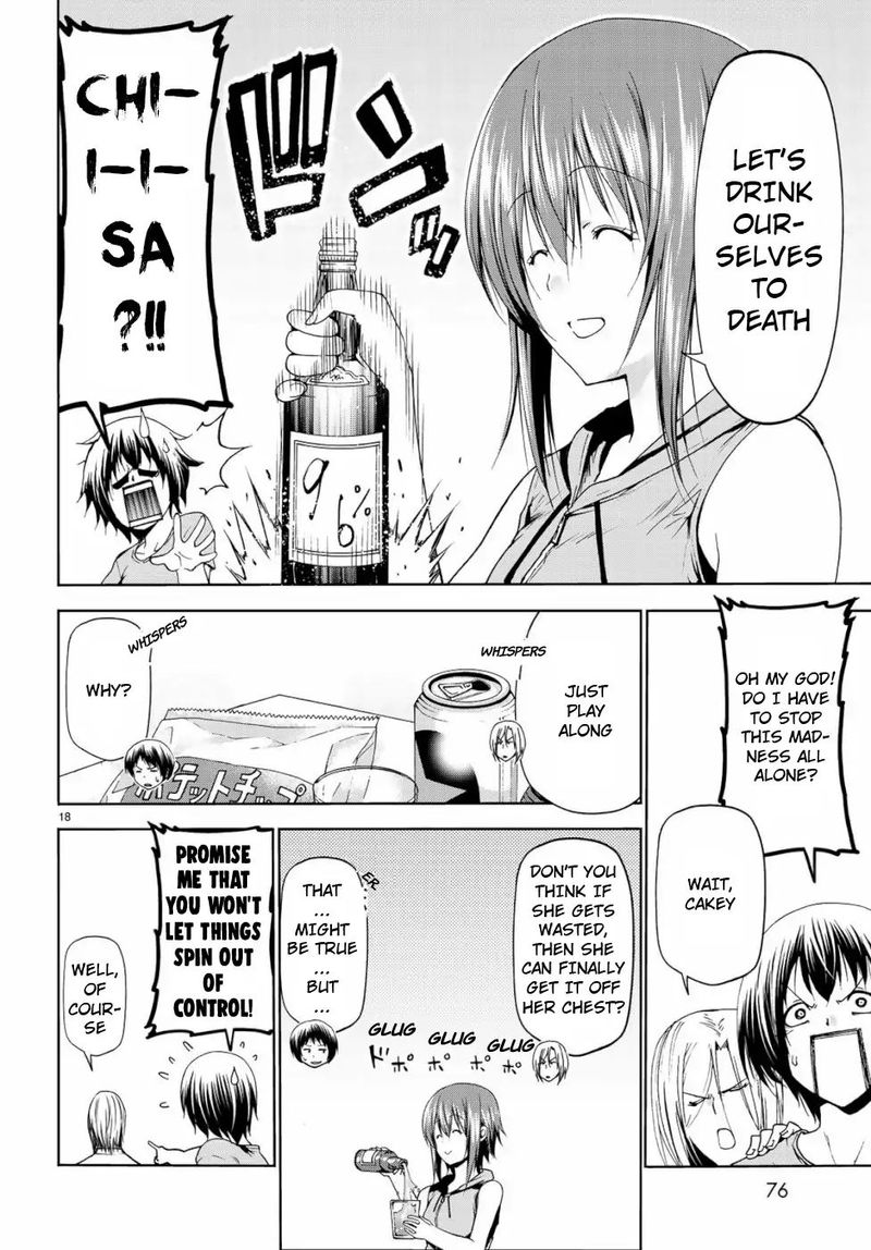 Grand Blue Dreaming Manga Chapter 57 page 18 - Mom