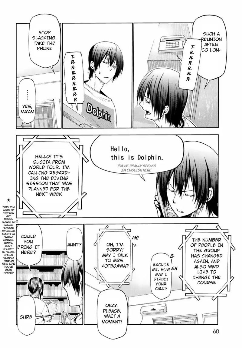 Grand Blue Dreaming Manga Chapter 57 page 2 - Mom