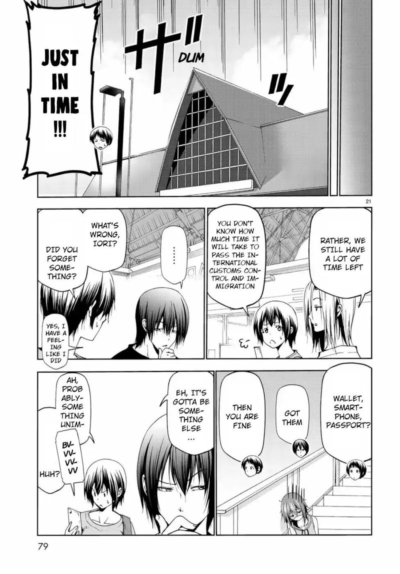 Grand Blue Dreaming Manga Chapter 57 page 21 - Mom
