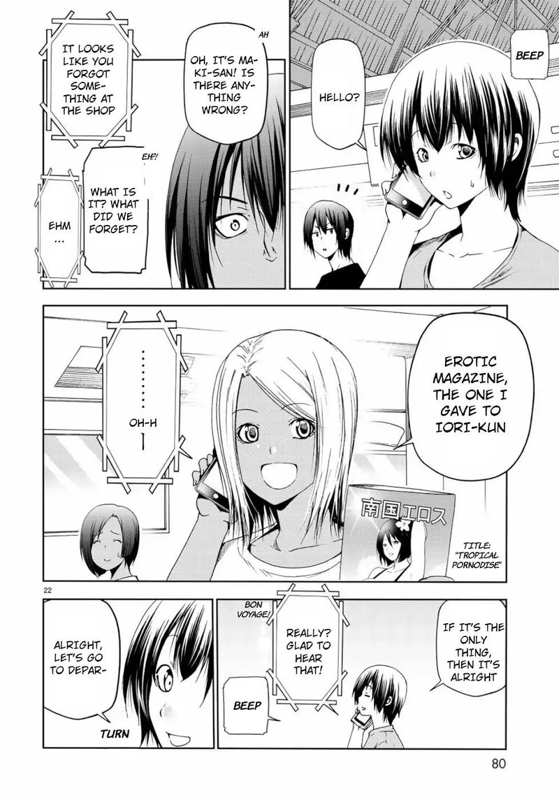 Grand Blue Dreaming Manga Chapter 57 page 22 - Mom