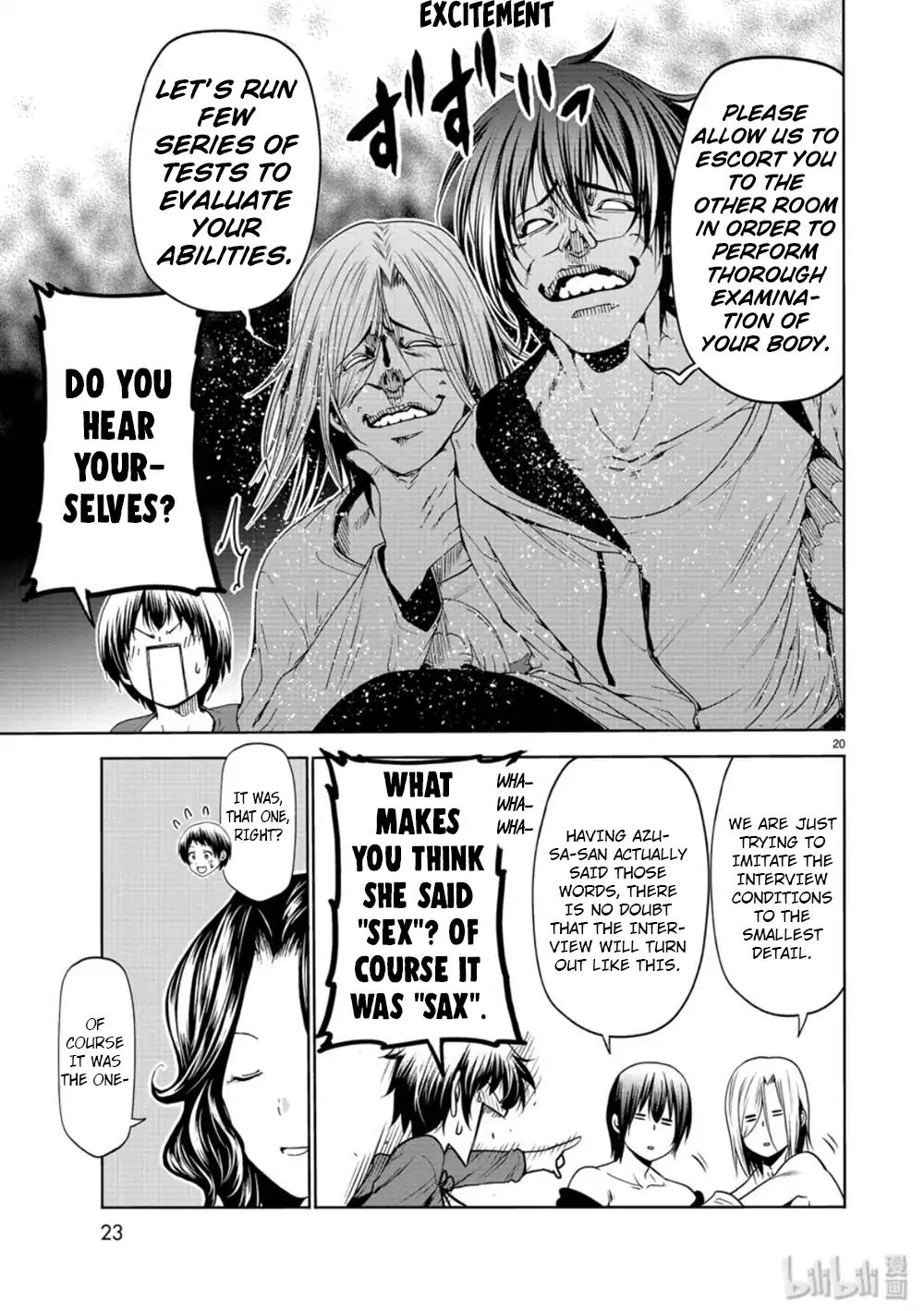 Grand Blue Dreaming Manga Chapter 58 page 20 - Back to School