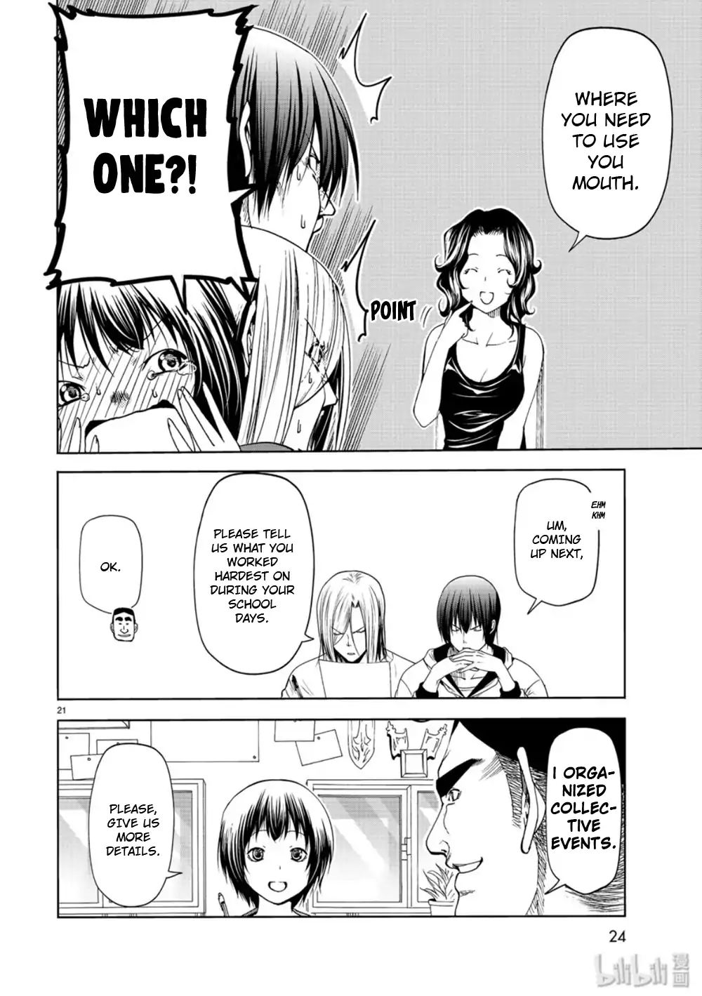 Grand Blue Dreaming Manga Chapter 58 page 21 - Back to School