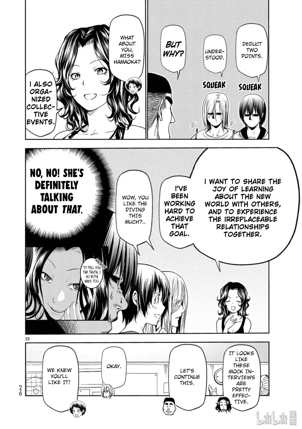 Grand Blue Dreaming Manga Chapter 58 page 23 - Back to School